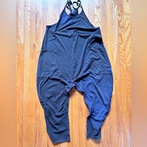 FP Movement by Free People Black Relaxed Harem Jumpsuit